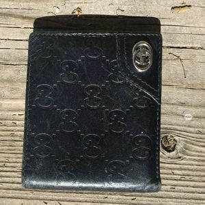 Vintage Gucci men's leather wallet